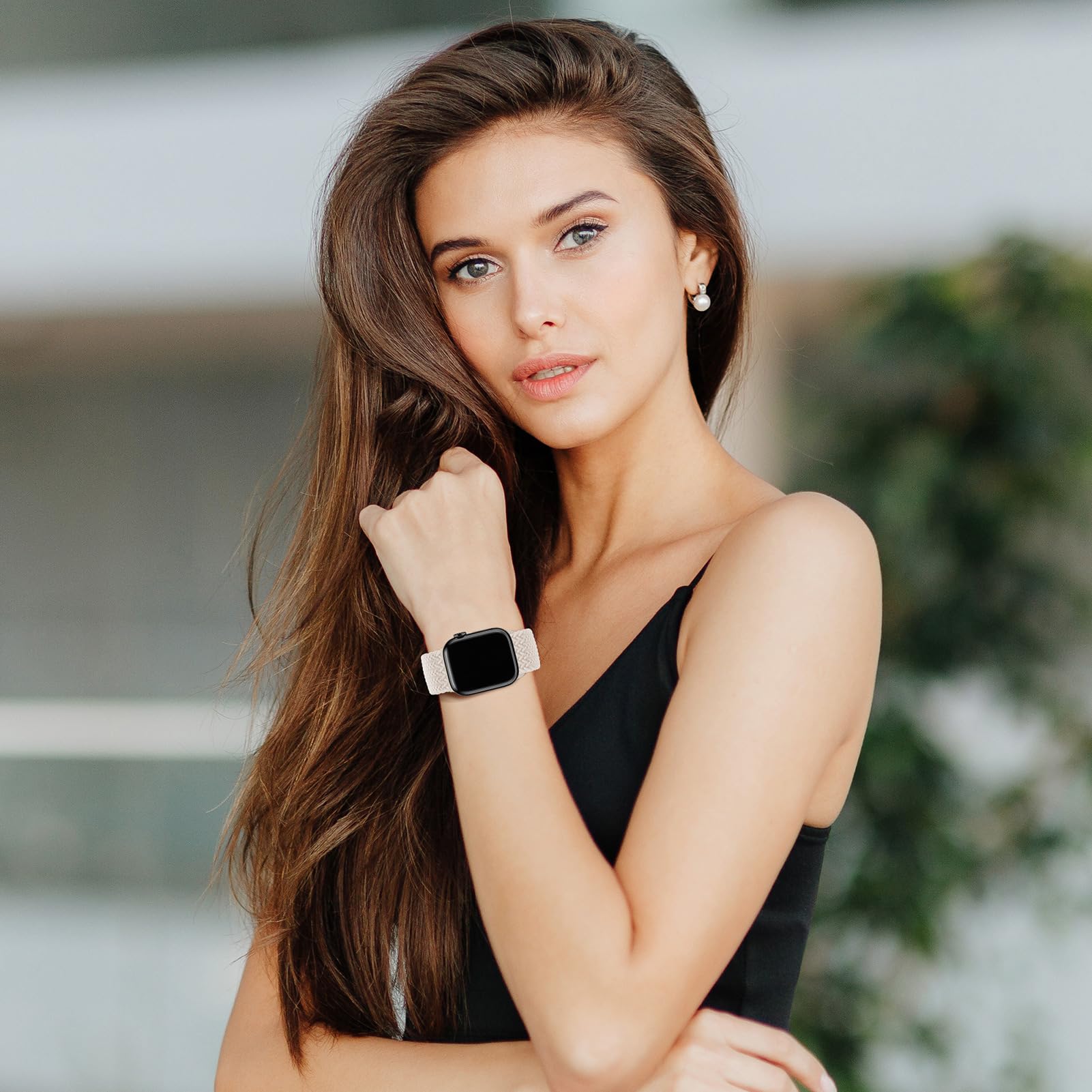 Foto 4 pulgar | Correa para Apple Watch Qimela Sport Solo Loop Magnética - Venta Internacional