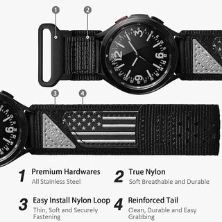 Foto 6 | Correa Ultimal para Samsung Galaxy Watch de 20 mm-Venta Internacional