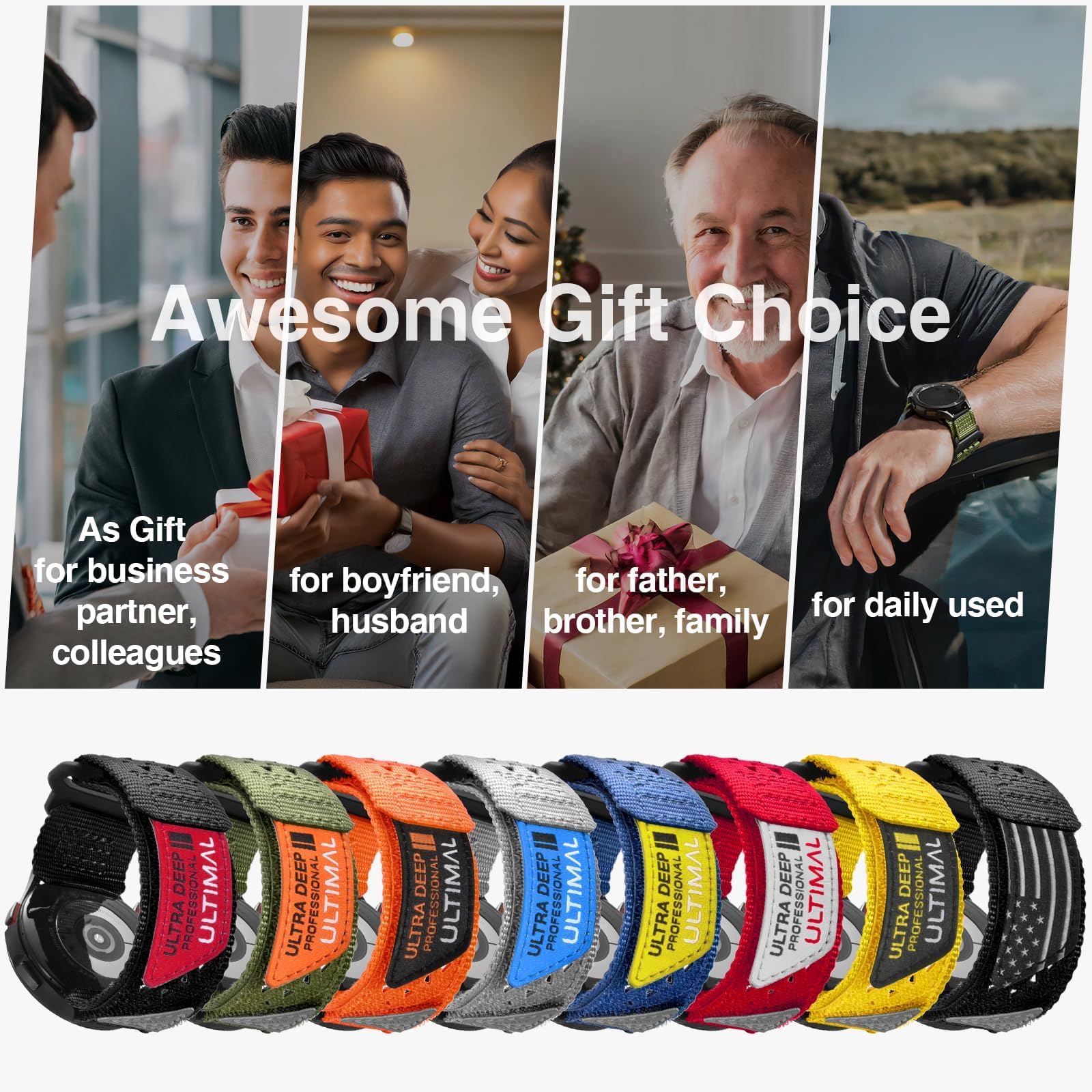 Foto 8 pulgar | Correa Ultimal para Samsung Galaxy Watch de 20 mm-Venta Internacional