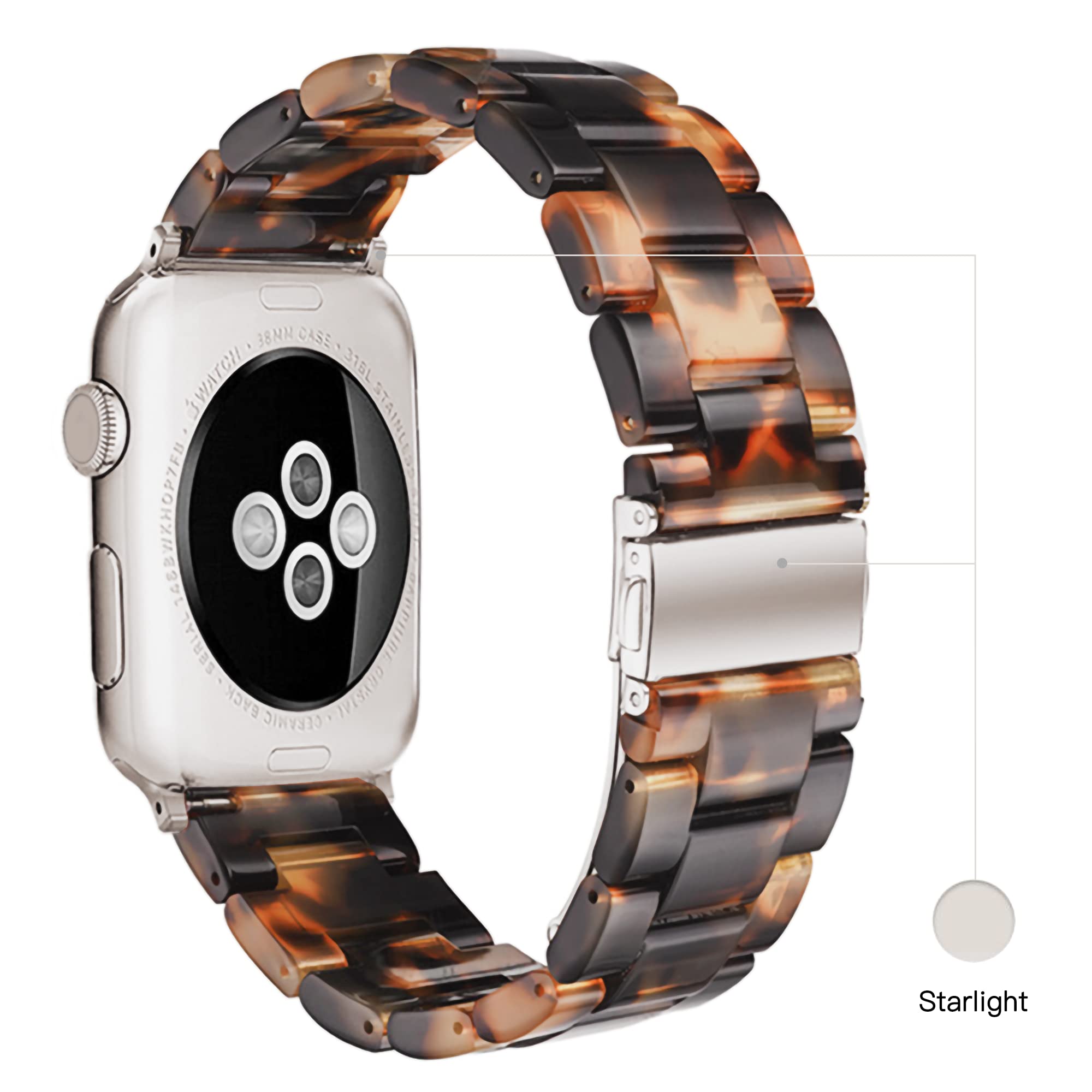 Foto 3 pulgar | Correa Light House Fashion para Apple Watch Series 10-1 - Venta Internacional