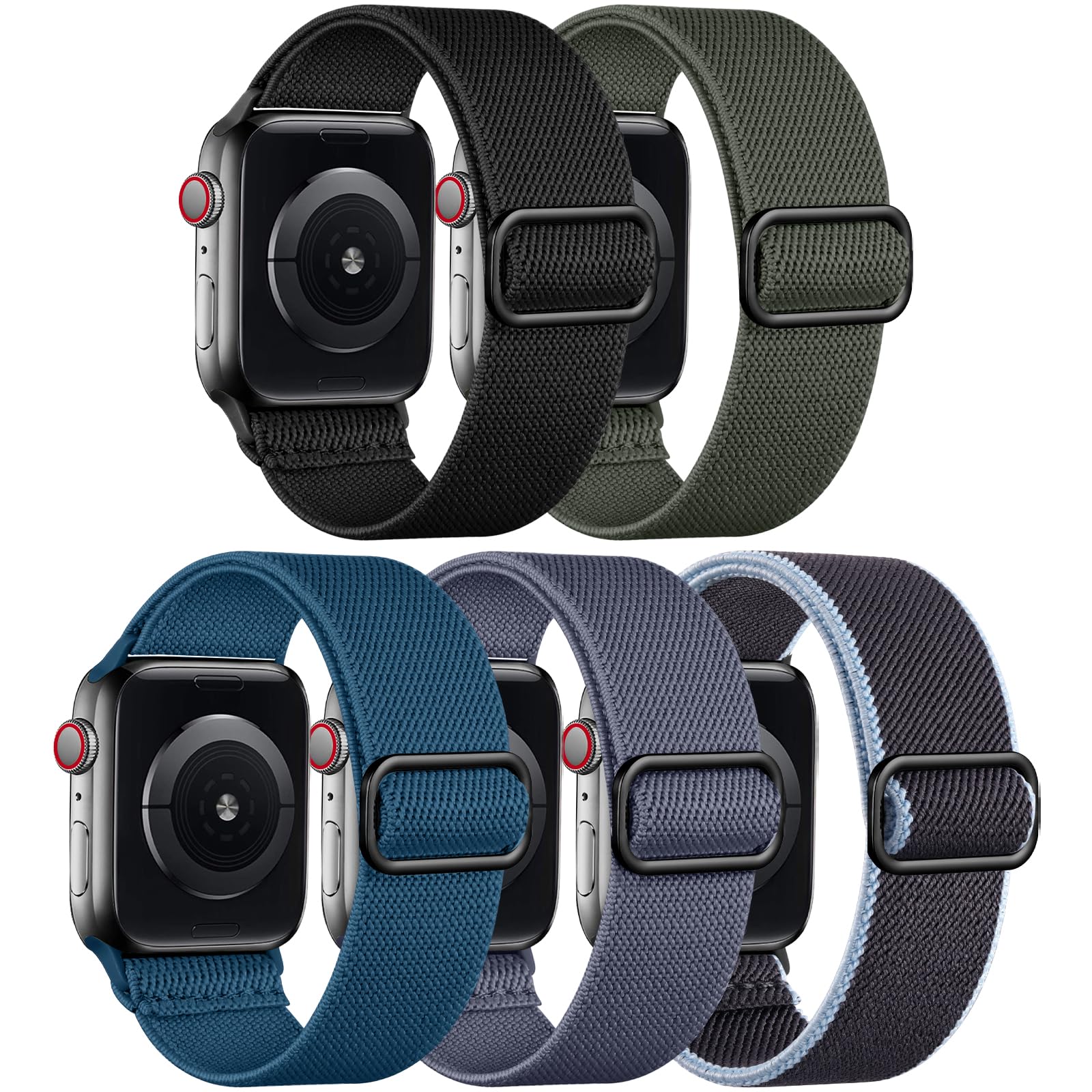 Foto 2 pulgar | Correa Adorve Multicolor para Apple Watch 49/46/45/44/42/38/40/41 mm - Venta Internacional