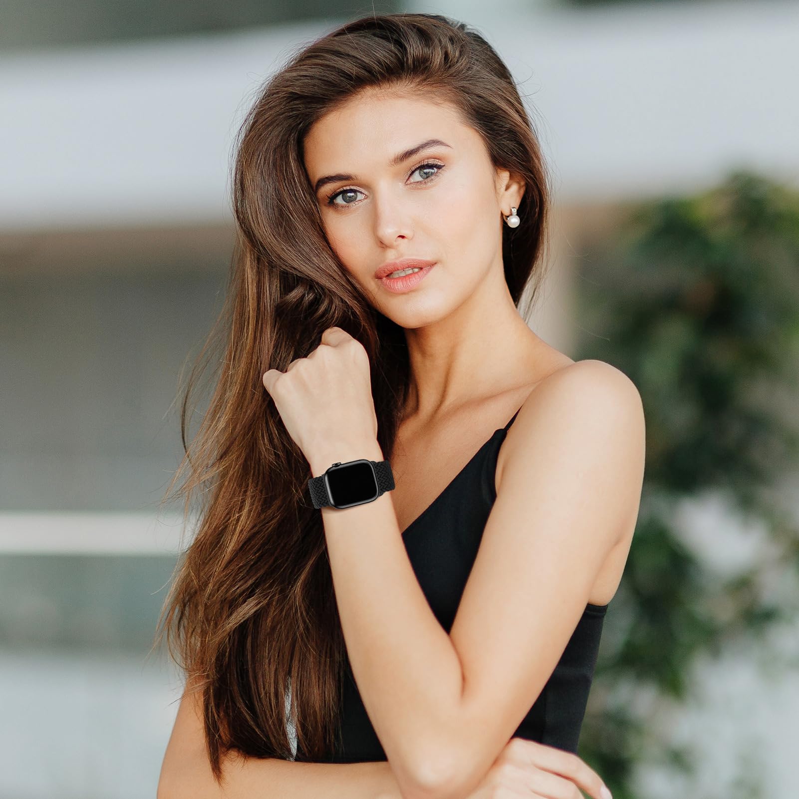 Foto 4 pulgar | Correa Magnética Qimela Sport Solo Loop para Apple Watch- Venta Internacional