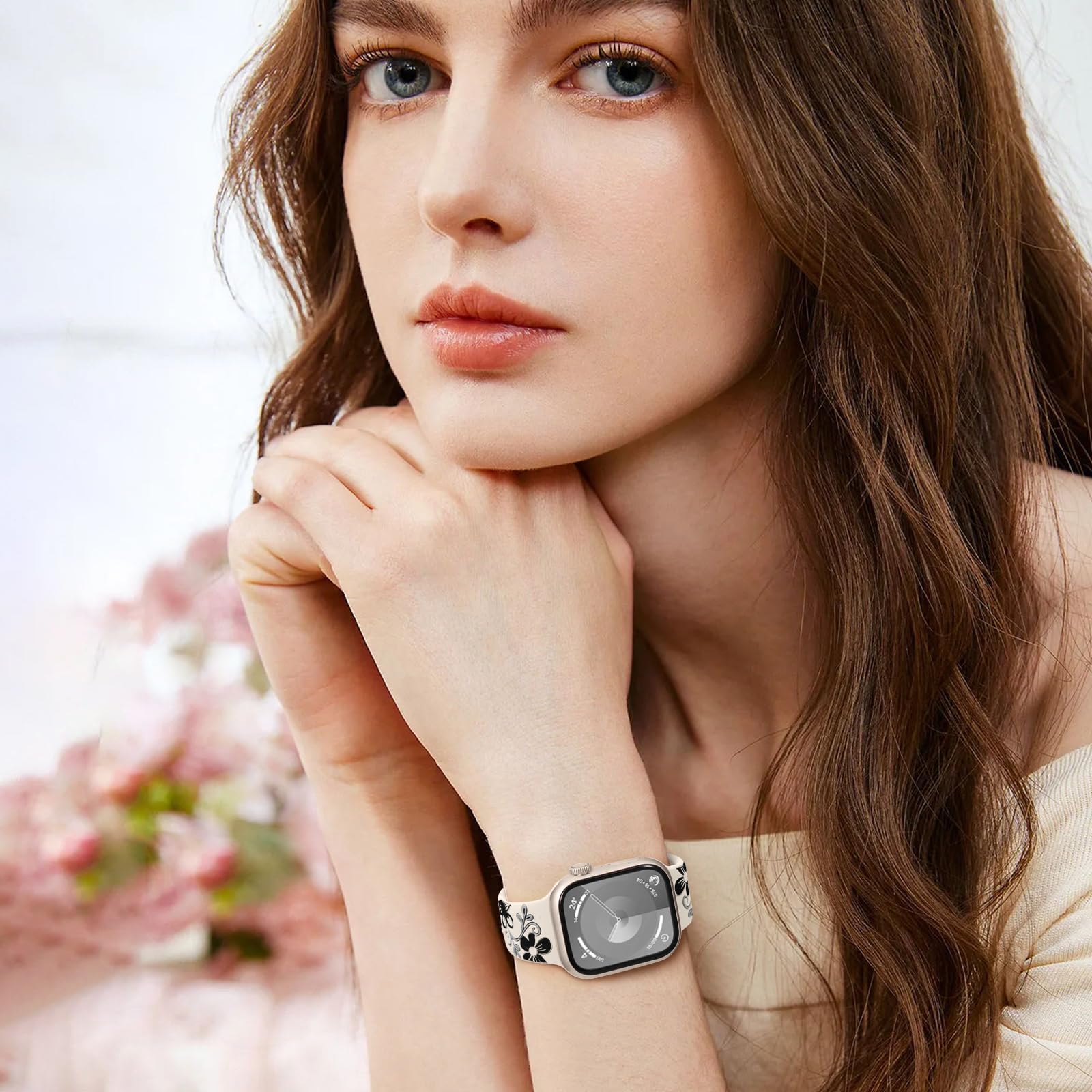 Foto 6 | Correa Witzon Blanca para Apple 42/41 mm - Venta Internacional