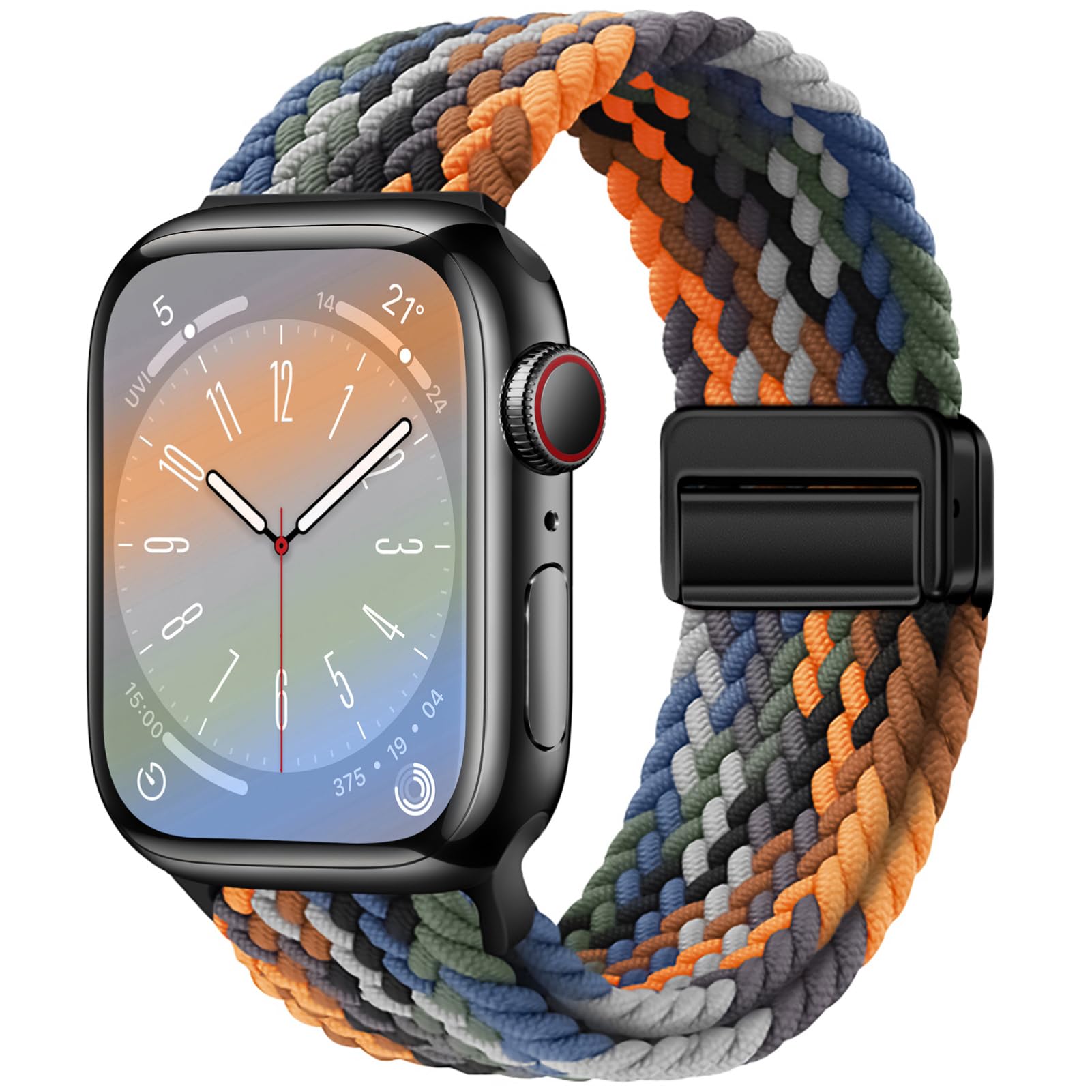 Foto 2 pulgar | Correa para Apple Watch Qimela Sport Solo Loop Magnética - Venta Internacional