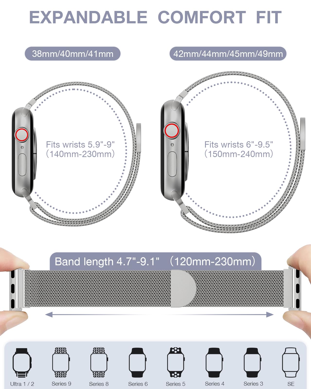 Foto 6 pulgar | Correa Brg para Apple Watch de 49 mm-Venta Internacional