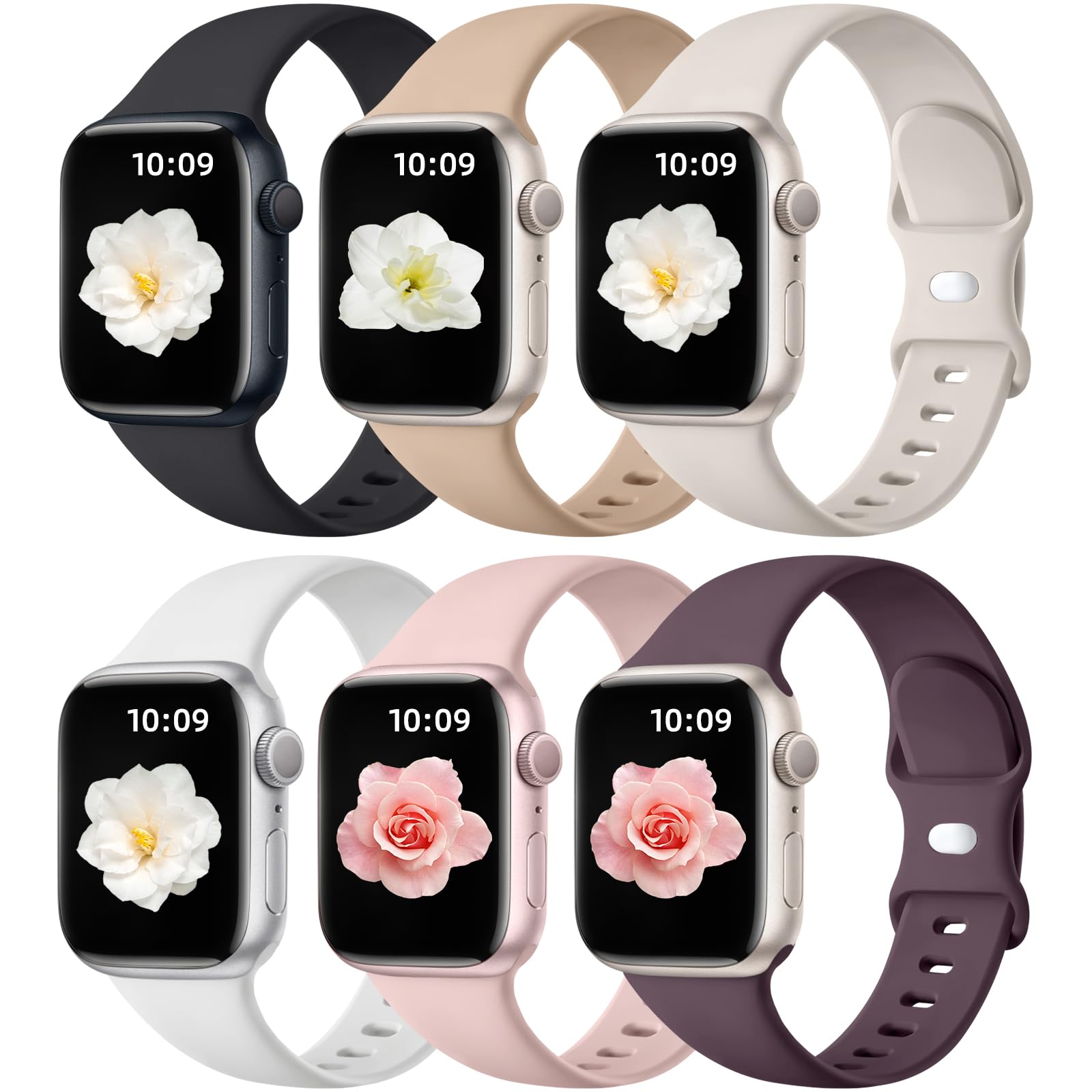 Foto 2 pulgar | Correa Deportiva De Silicona Maledan Para Apple Watch De 40 A 49 Mm - Venta Internacional.