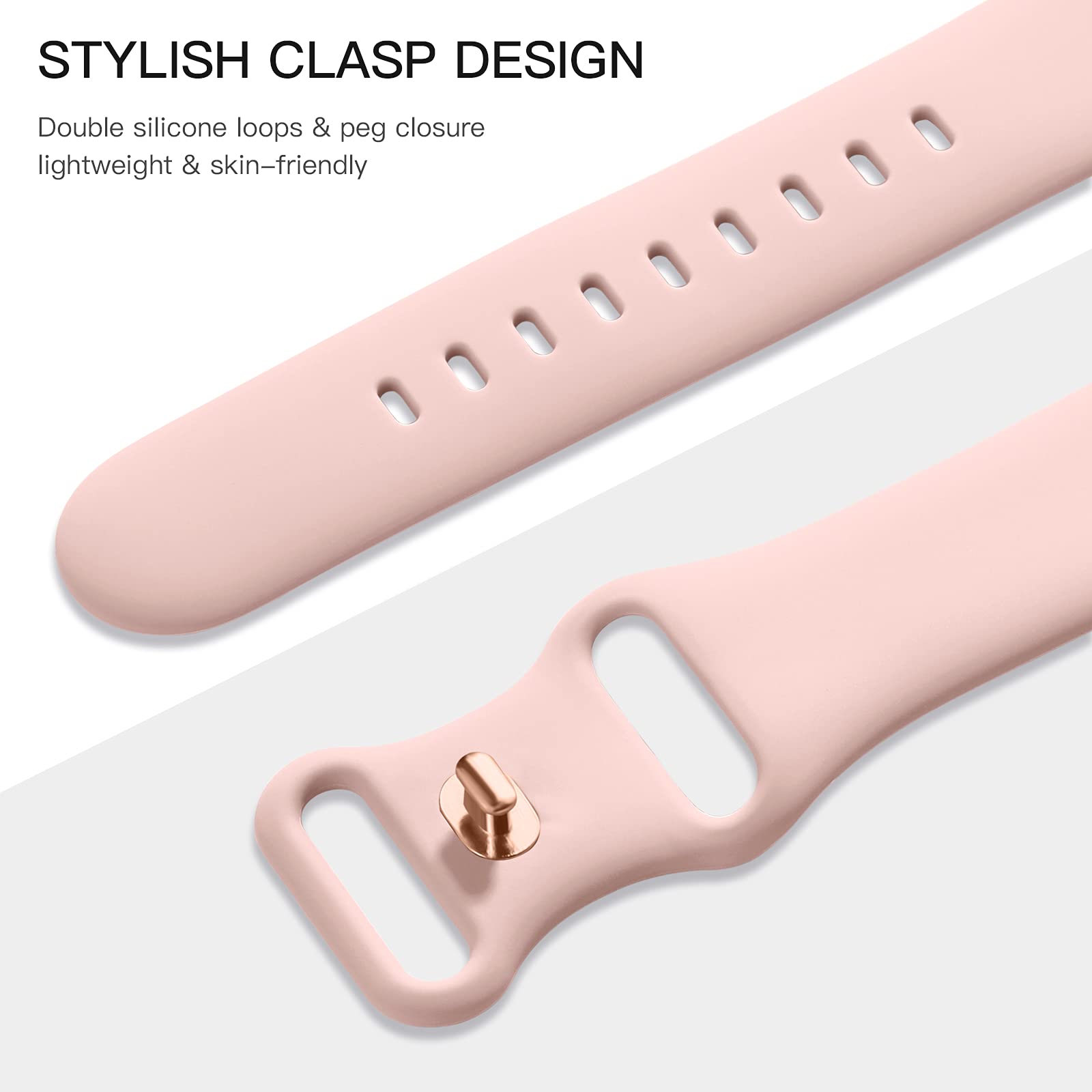 Foto 4 pulgar | Correa Deportiva De Silicona Maledan Para Apple Watch De 40 A 49 Mm - Venta Internacional.