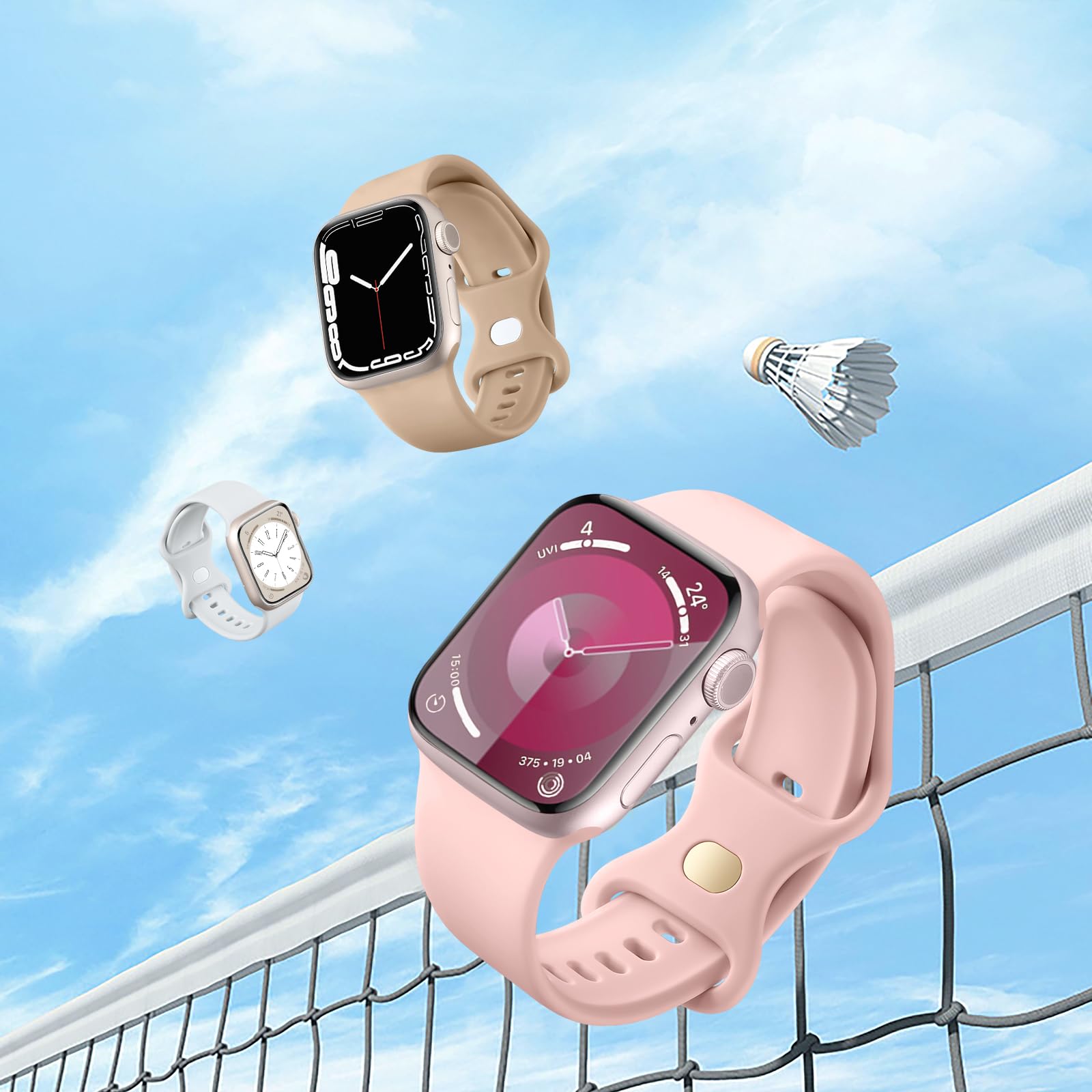 Foto 6 pulgar | Correa Deportiva De Silicona Maledan Para Apple Watch De 40 A 49 Mm - Venta Internacional.