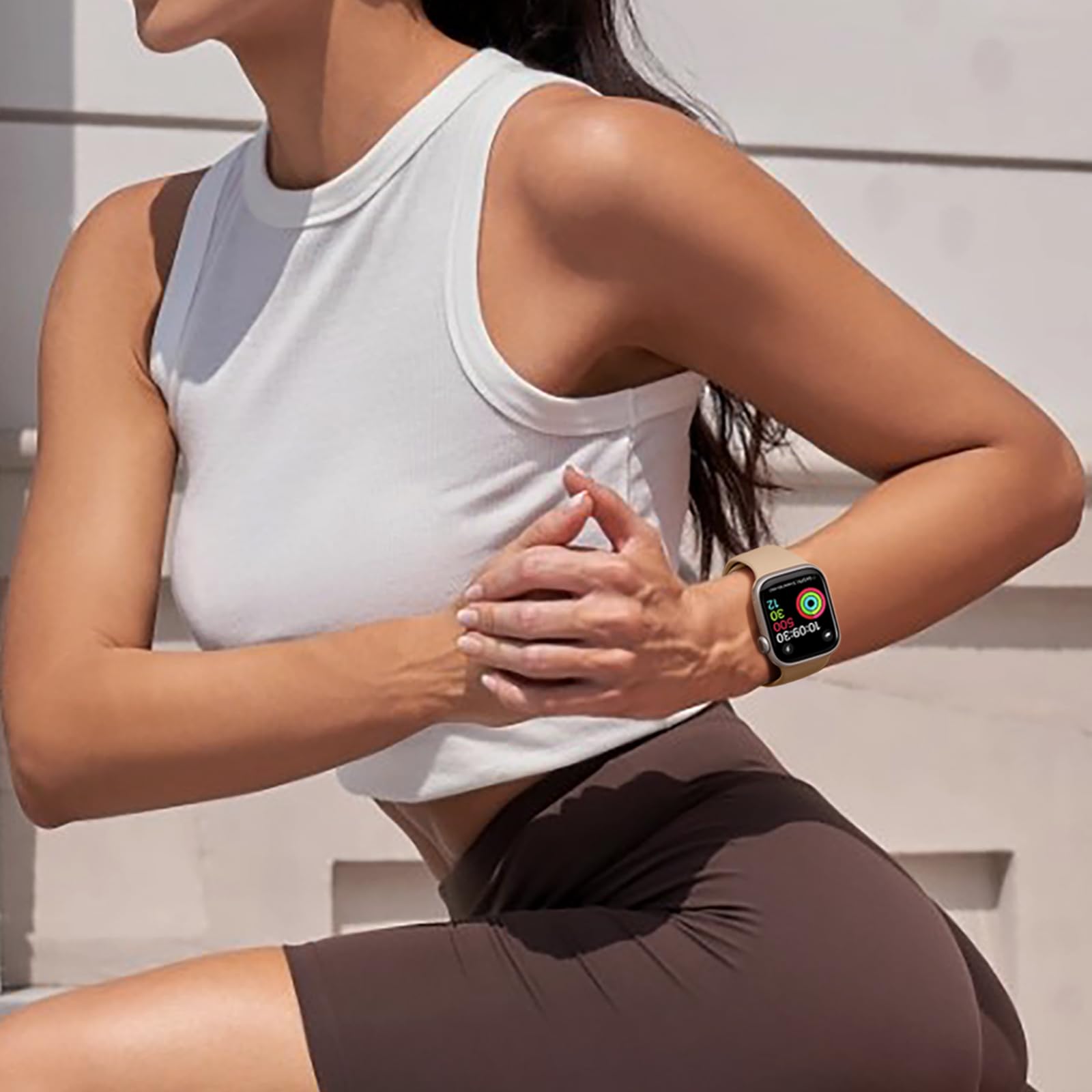 Foto 7 pulgar | Correa Deportiva De Silicona Maledan Para Apple Watch De 40 A 49 Mm - Venta Internacional.