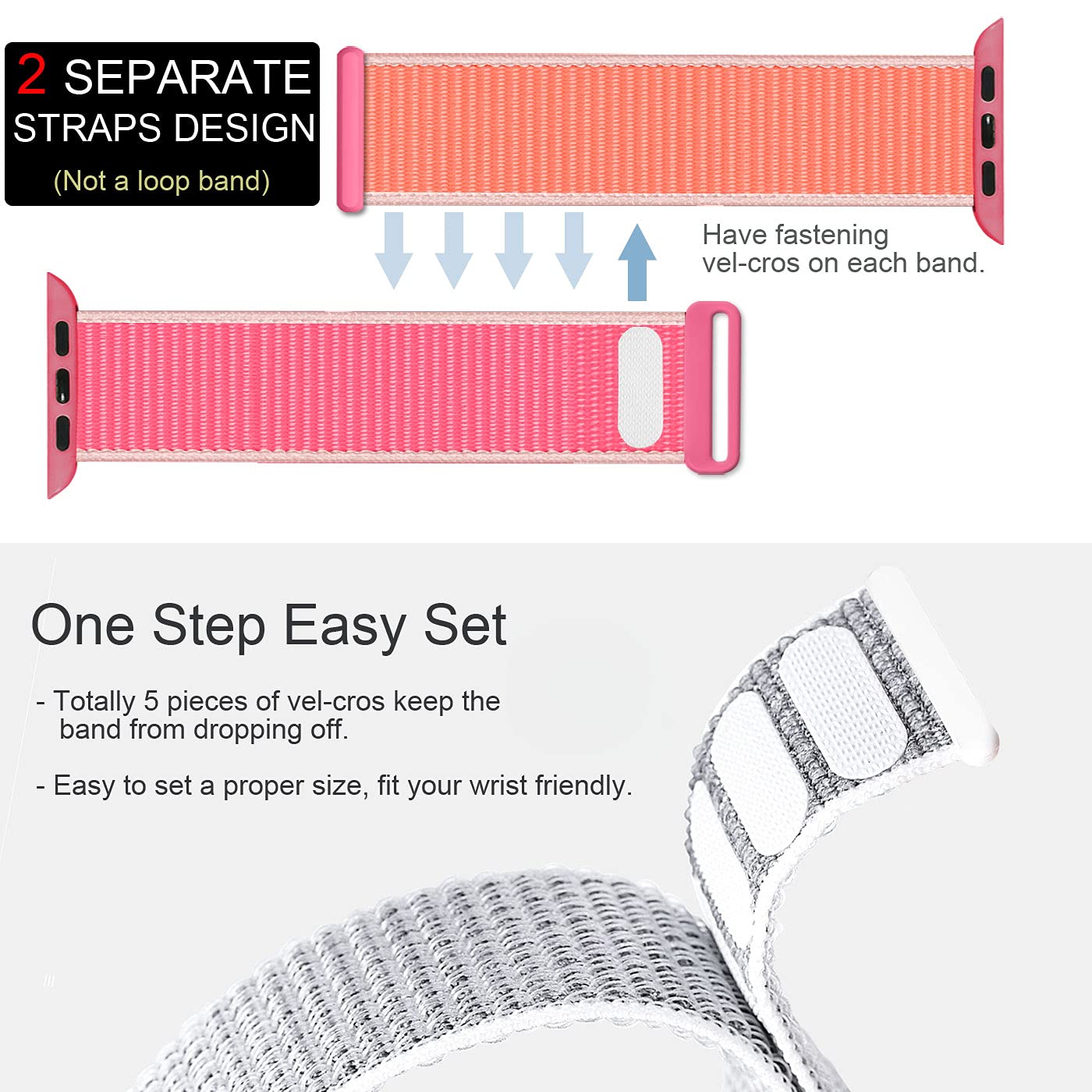 Foto 3 pulgar | Correa Bifeiyo para Apple Watch 10 Piezas - Venta Internacional