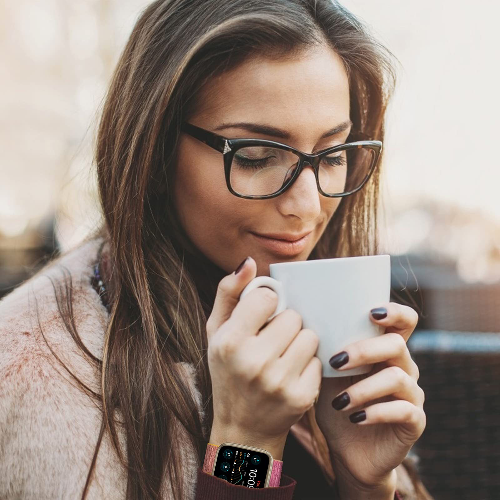 Foto 6 pulgar | Correa Bifeiyo para Apple Watch 10 Piezas - Venta Internacional