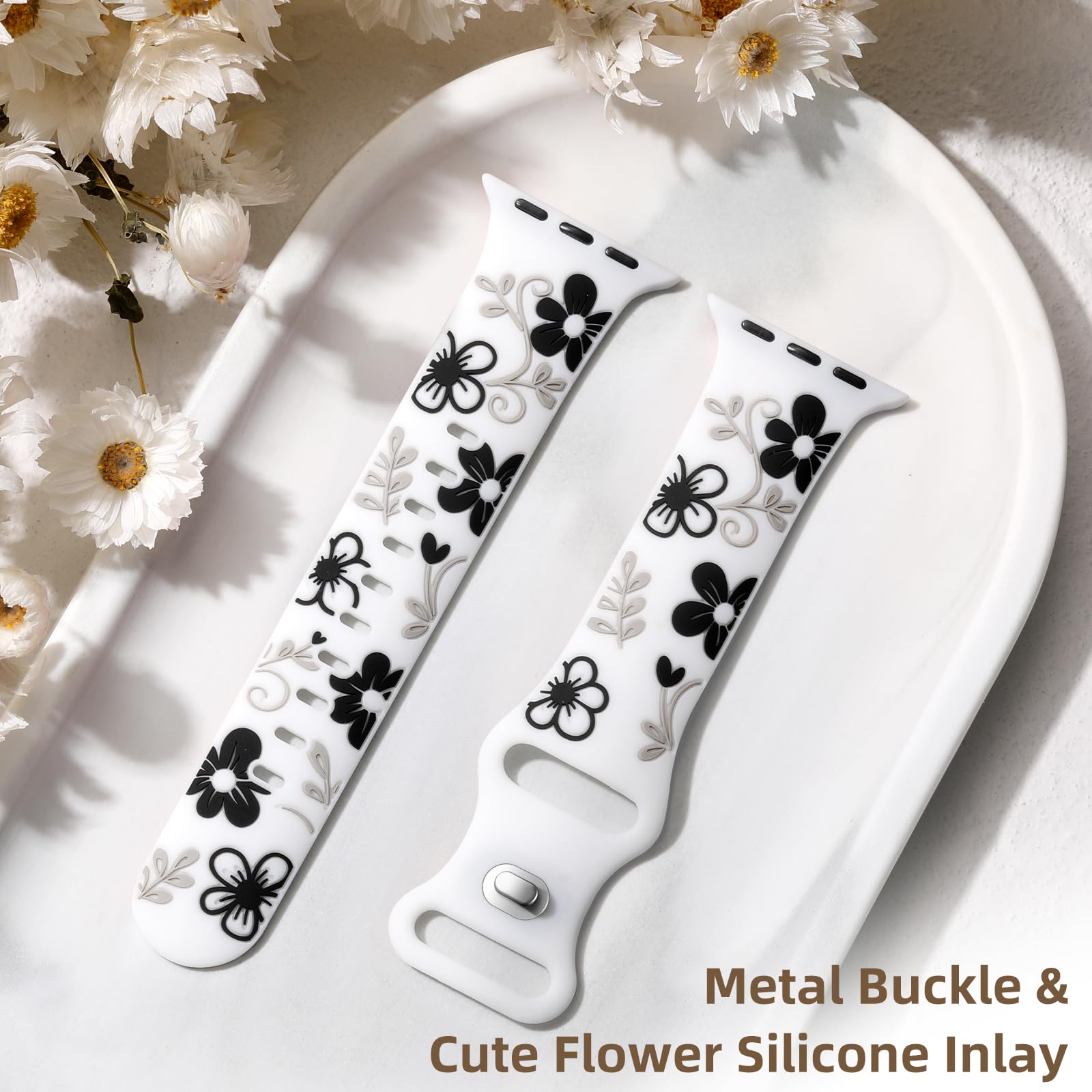 Foto 5 pulgar | Correa Witzon Blanca para Apple 41/40/38 mm - Venta Internacional