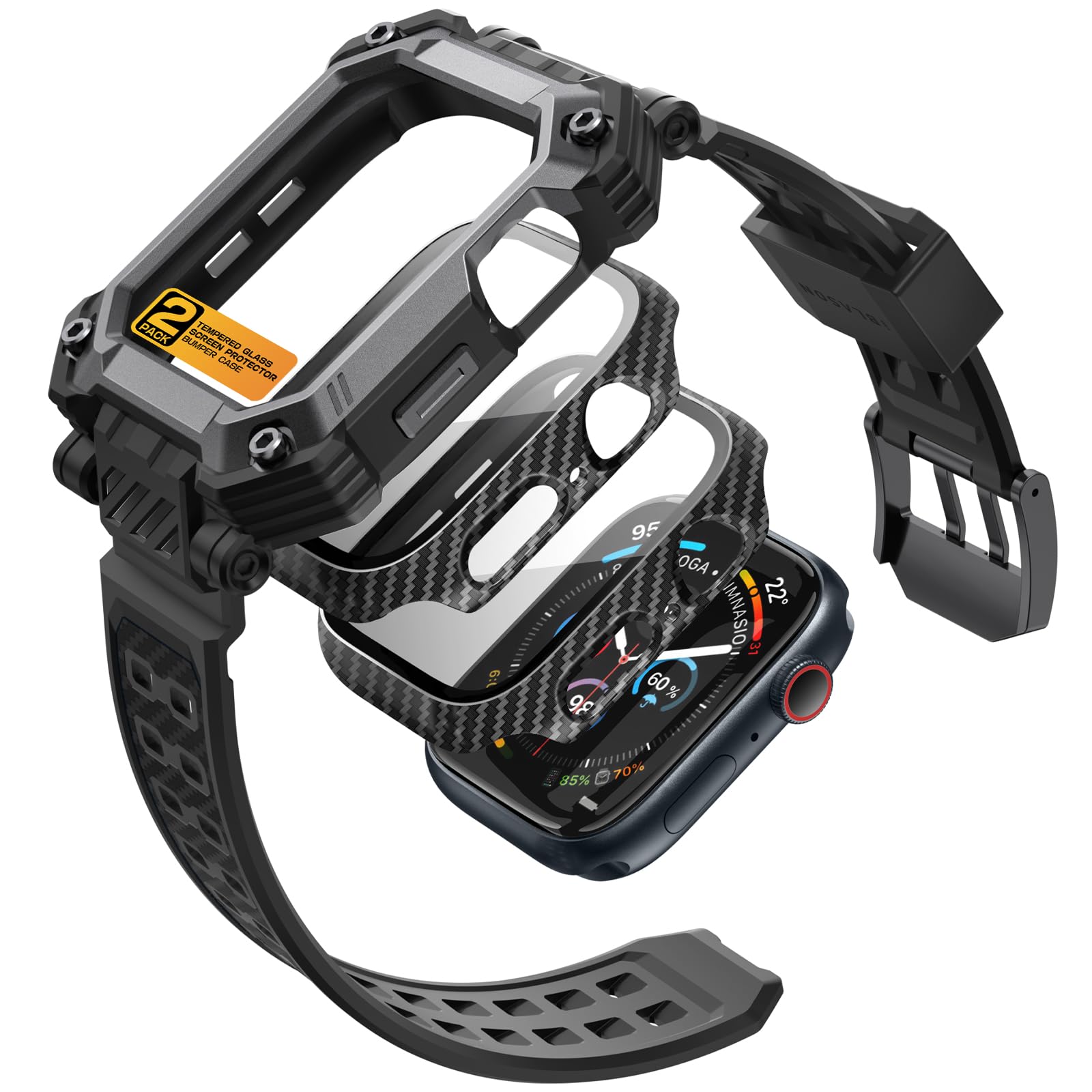 Foto 2 pulgar | Funda Con Correa Para Apple Watch Series 10 I-blason De 46 Mm - Venta Internacional.