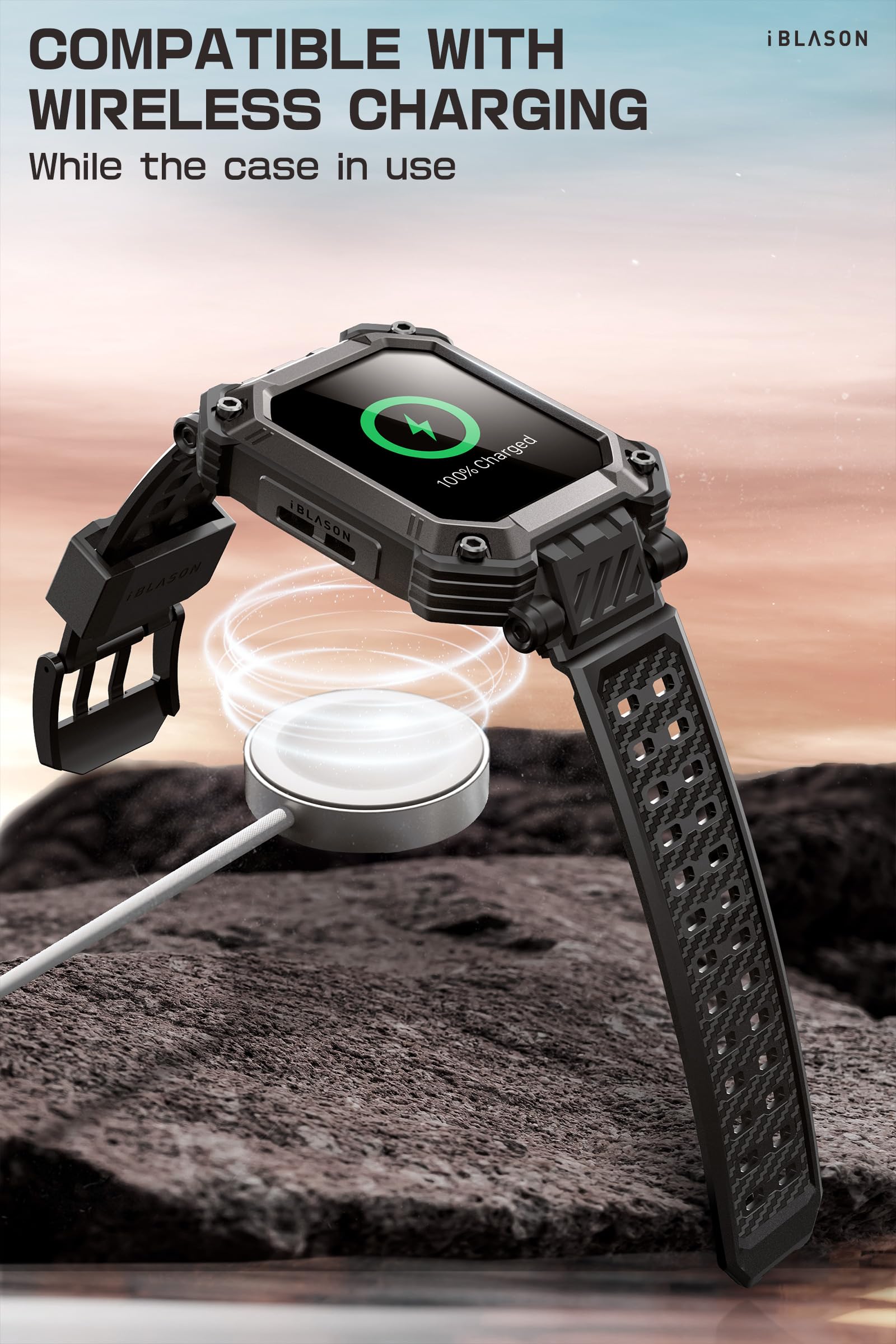 Foto 6 | Funda Con Correa Para Apple Watch Series 10 I-blason De 46 Mm - Venta Internacional.