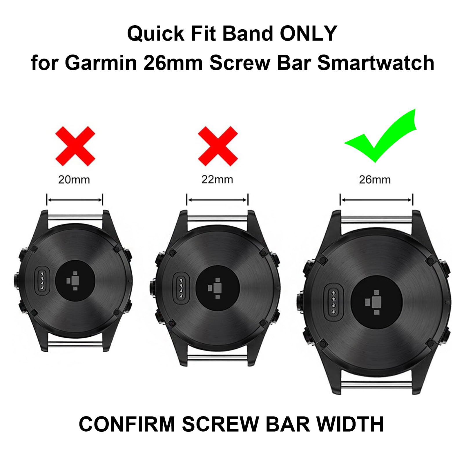 Foto 6 pulgar | Correa Trumirr para Garmin Fenix 51 mm-Venta Internacional