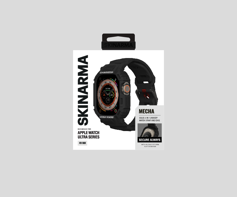 Foto 6 pulgar | Correa con Funda para Apple Watch Ultra 49 mm Skinarma