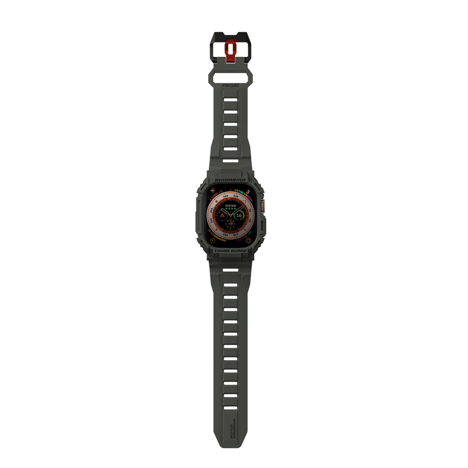 Foto 3 pulgar | Correa con Funda para Apple Watch Ultra 49 mm Skinarma