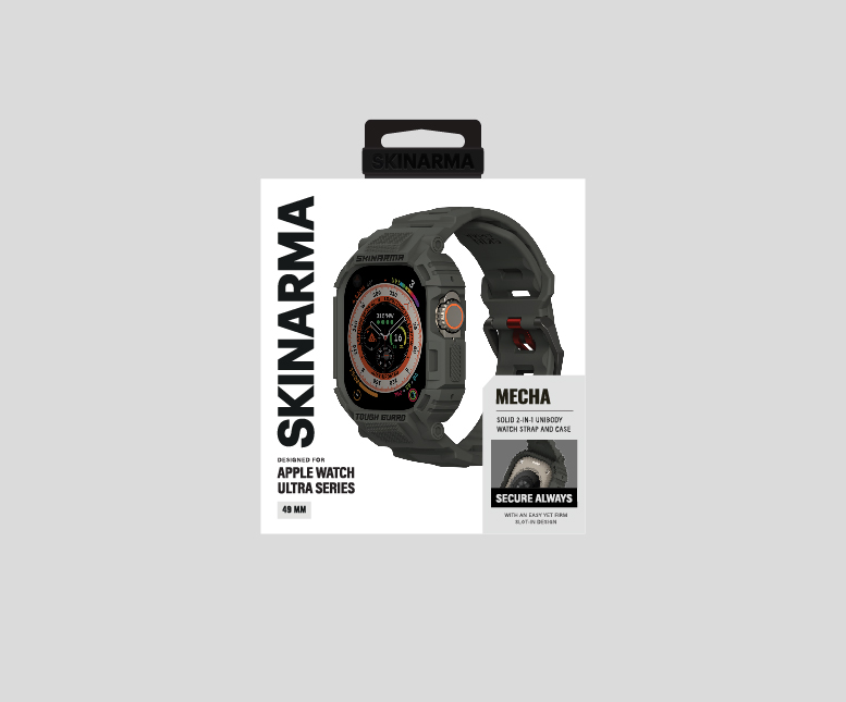 Foto 6 pulgar | Correa con Funda para Apple Watch Ultra 49 mm Skinarma