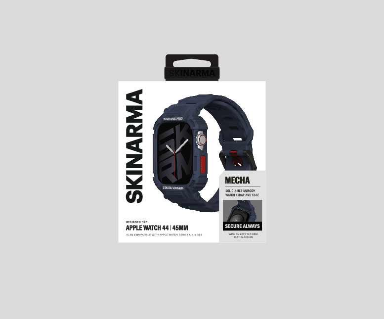 Foto 6 pulgar | Correa con Funda para Apple Watch Ultra 45 mm Skinarma