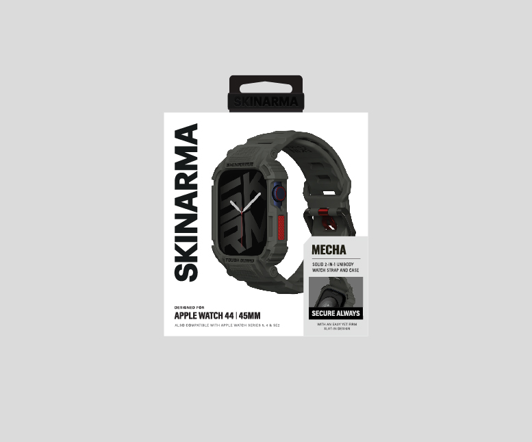 Foto 5 pulgar | Correa con Funda para Apple Watch Ultra 45 mm Skinarma