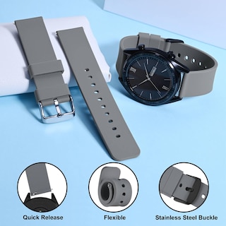 Foto 3 | Correa de Reloj Wocci de Silicona de 16 mm - Venta Internacional
