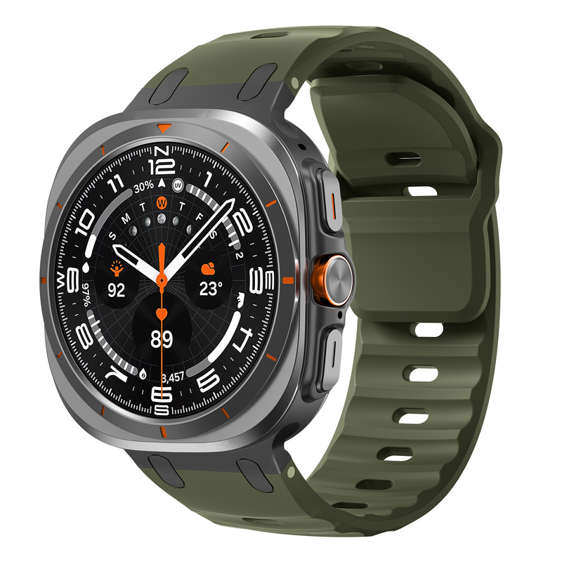 Foto 2 pulgar | Correa de Silicón Teknet para Samsung Galaxy Watch Ultra 47mm Sport