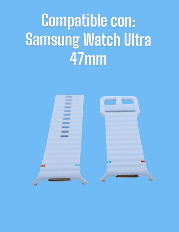 Foto 7 pulgar | Correa de Silicón Teknet para Samsung Galaxy Watch Ultra 47mm