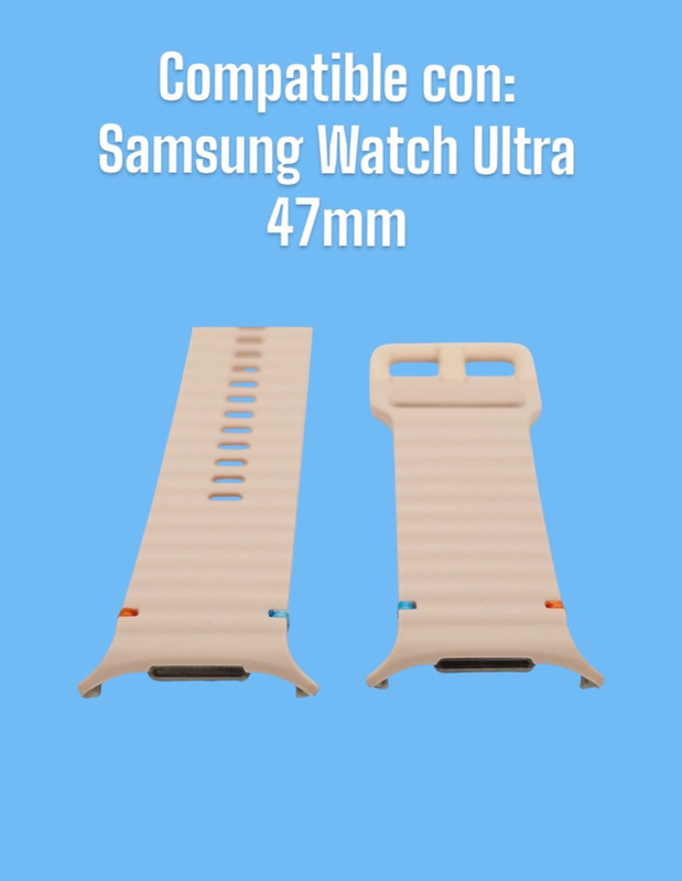 Foto 5 | Correa de Silicon Teknet para Samsung Galaxy Watch Ultra 47mm