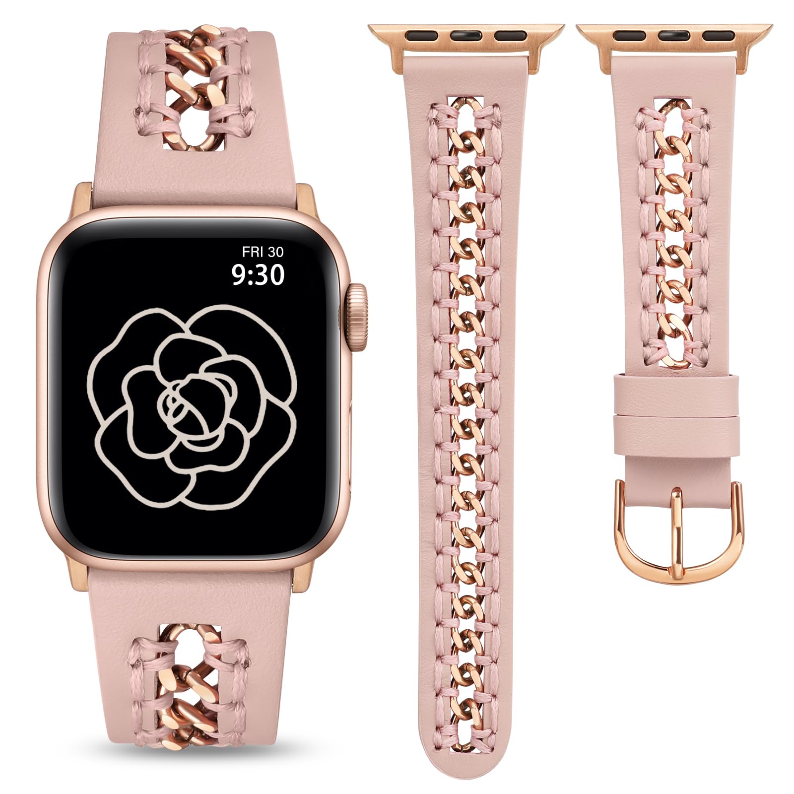 Foto 2 pulgar | Correa Minyee Rosa para Apple Watch - Venta Internacional
