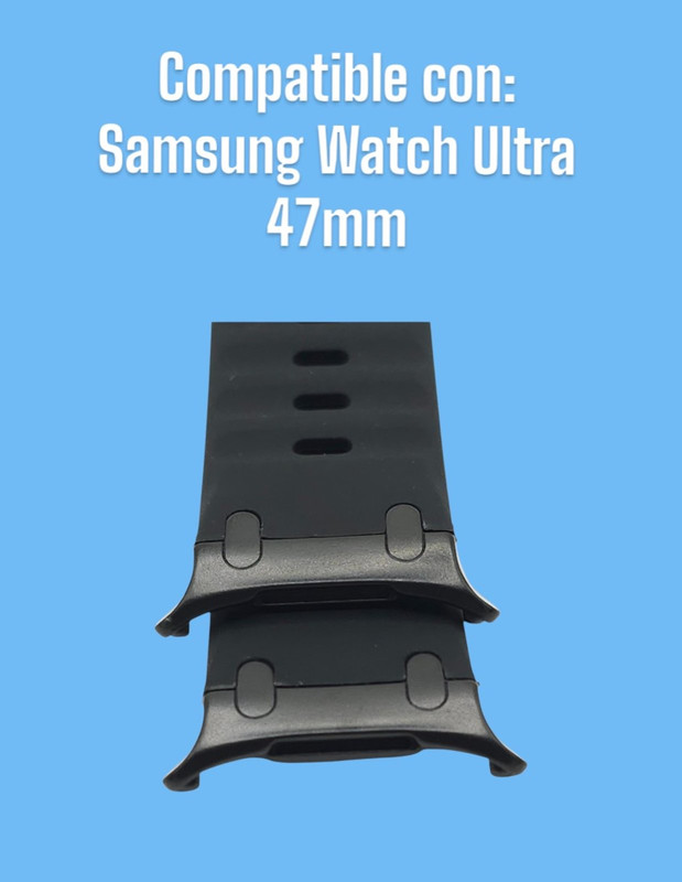 Foto 6 pulgar | Correa de Silicón Teknet para Samsung Galaxy Watch Ultra 47mm Sport
