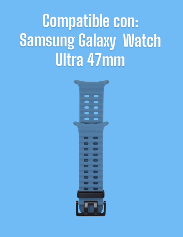 Foto 7 pulgar | Correa de Silicon Sport Teknet para Samsung Galaxy Watch Ultra 47mm