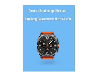 Foto 5 | Correa de Silicon Sport Teknet para Samsung Galaxy Watch Ultra 47mm