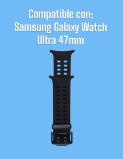 Foto 6 | Correa de Silicon Sport Teknet para Samsung Galaxy Watch Ultra 47mm
