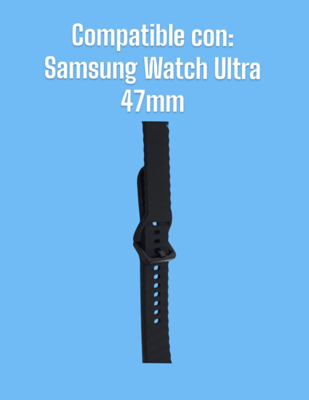 Foto 6 | Correa de Silicón Teknet para Samsung Galaxy Watch Ultra 47mm