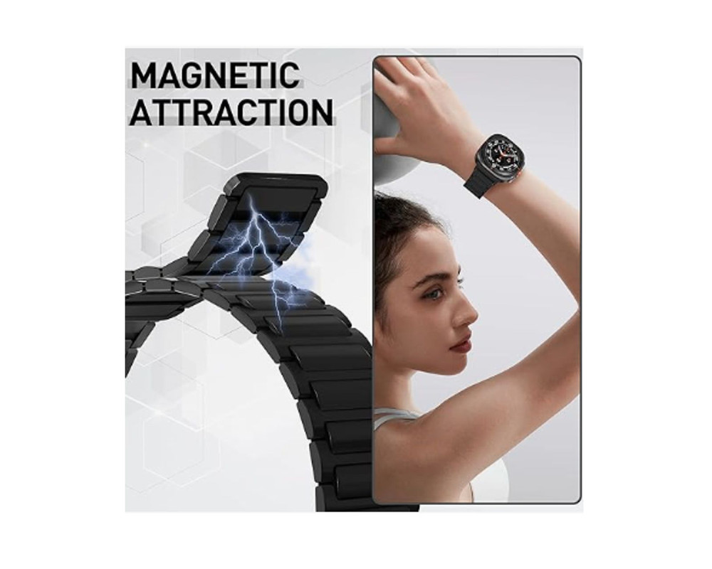 Foto 2 | Correa de Silicon Magnetic Teknet para Samsung Galaxy Watch Ultra 47mm