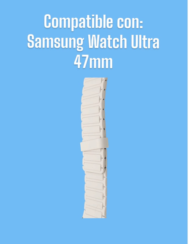 Foto 8 pulgar | Correa de Silicon Magnetic Teknet para Samsung Galaxy Watch Ultra 47mm
