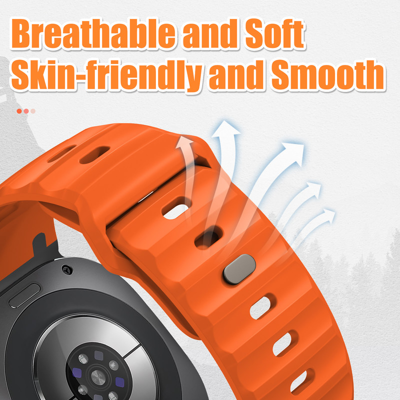 Foto 4 pulgar | Correa de Silicón Teknet para Samsung Galaxy Watch Ultra 47mm Sport