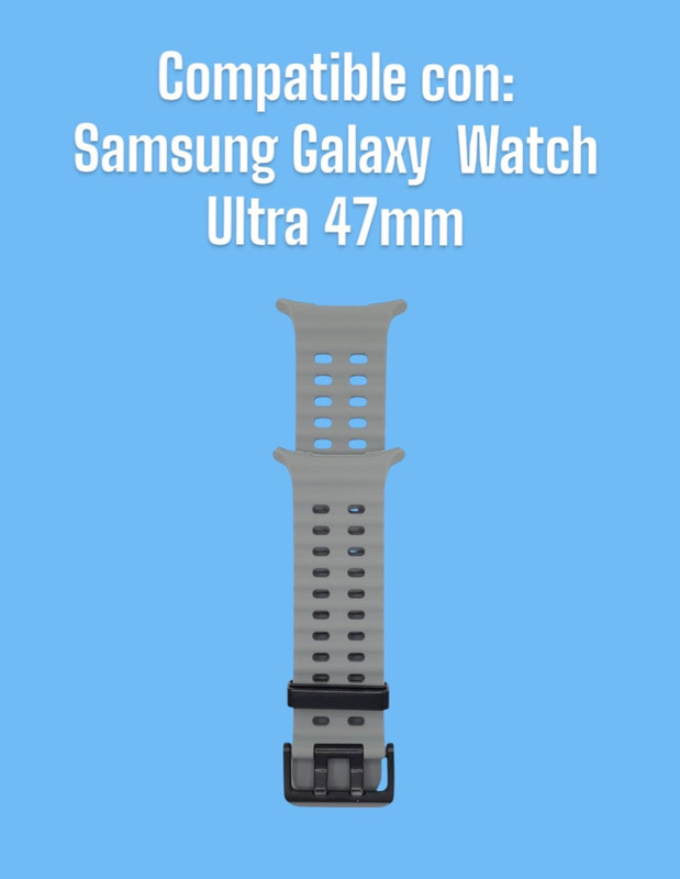 Foto 7 pulgar | Correa de Silicon Sport Teknet para Samsung Galaxy Watch Ultra 47mm