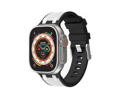 Foto 2 | Correa Teknet Blanco para Apple Watch Ultra 8 7 6 5 4 3 2 1
