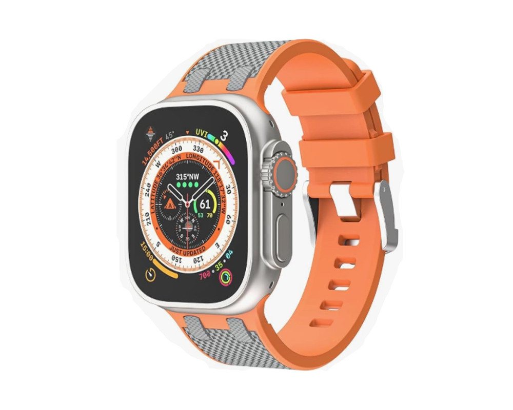 Foto 1 | Correa Teknet Gris para Apple Watch Ultra 8 7 6 5 4 3 2 1