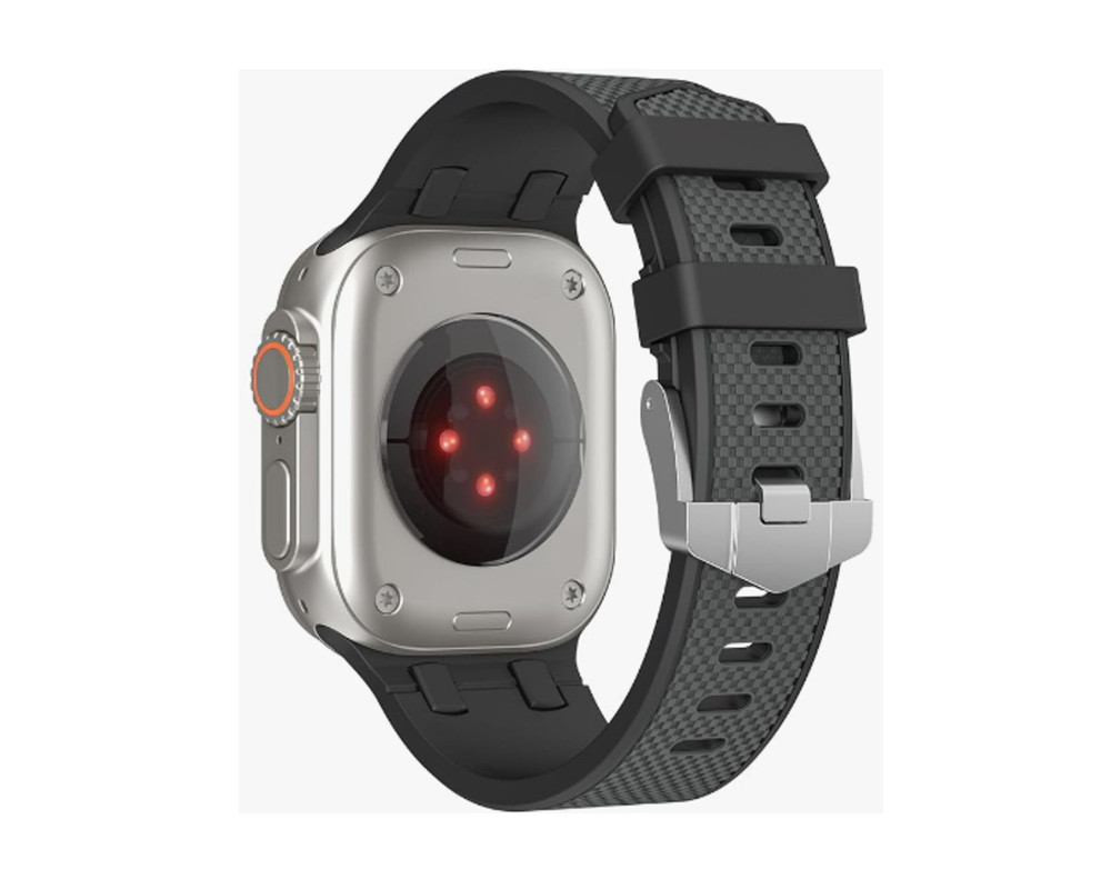 Foto 1 | Correa Teknet Negro para Apple Watch Ultra 8 7 6 5 4 3 2 1