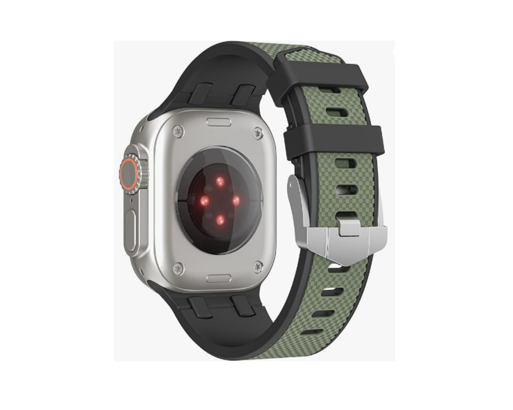 Correa Teknet Verde para Apple Watch Ultra 8 7 6 5 4 3 2 1