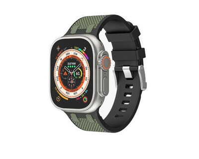 Foto 2 | Correa Teknet Verde para Apple Watch Ultra 8 7 6 5 4 3 2 1