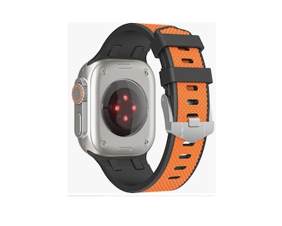 Foto 1 | Correa Teknet Anaranjado para Apple Watch Ultra 8 7 6 5 4 3 2 1