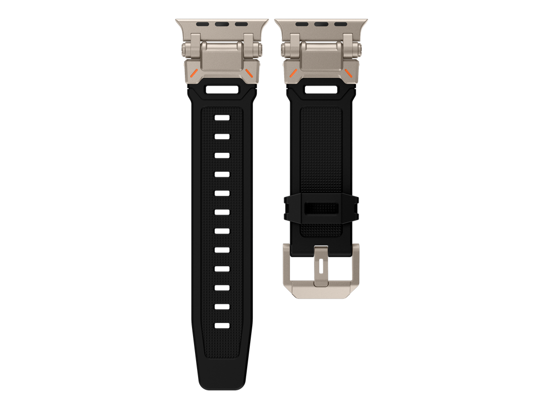 Foto 3 pulgar | Correa Teknet Negra para Apple Watch 42/44/45/46/49 mm