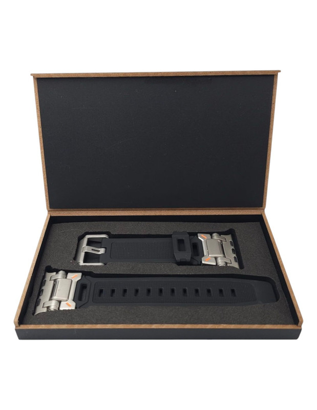 Foto 6 pulgar | Correa Teknet Negra para Apple Watch 42/44/45/46/49 mm