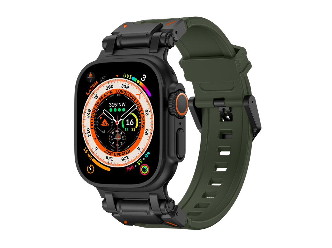 Foto 2 pulgar | Correa Teknet Verde para Apple Watch 42/44/45/46/49 mm