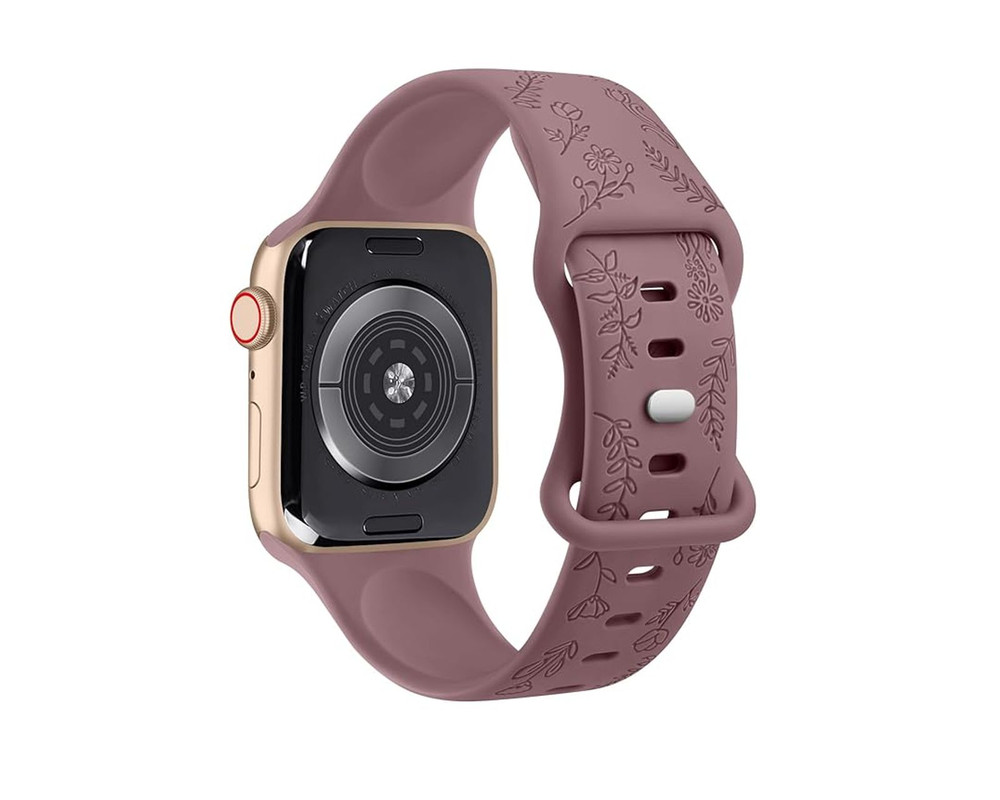 Foto 2 pulgar | Correa Teknet Púrpura para Apple Watch 8 7 6 5 4 3 2 1
