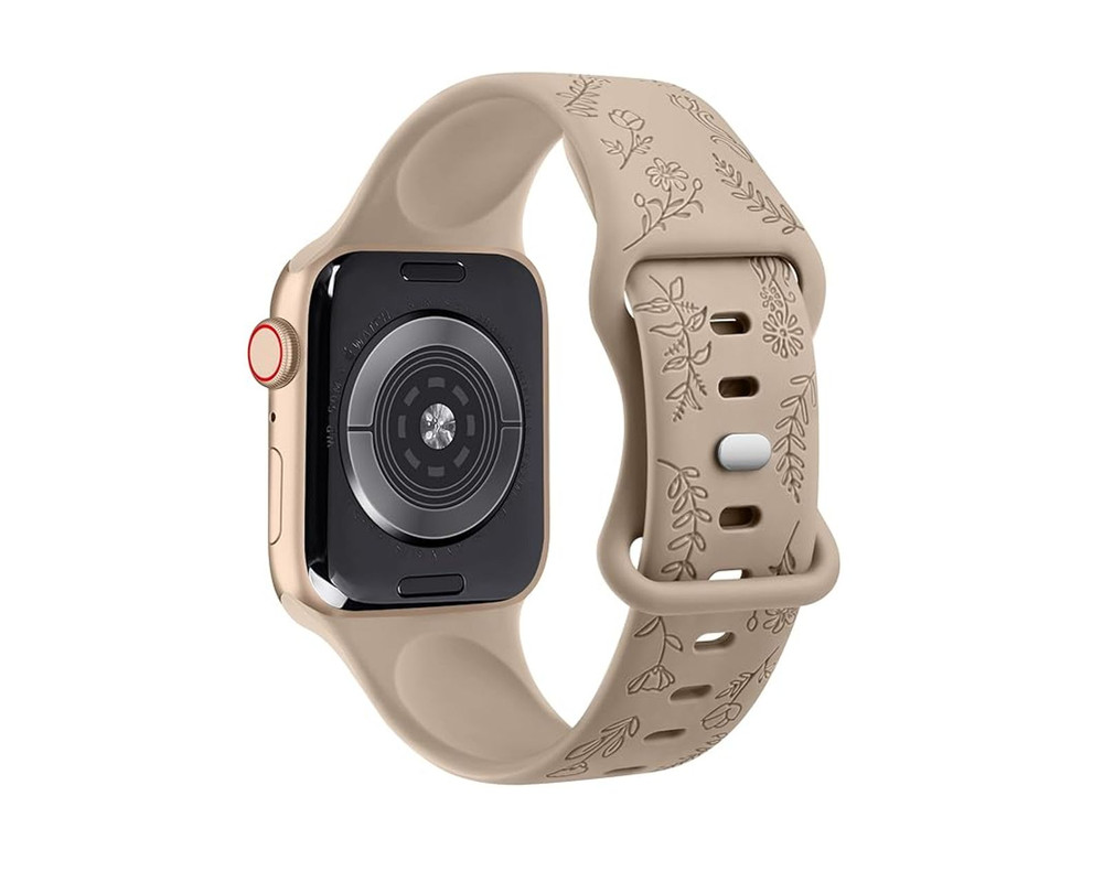 Foto 2 pulgar | Correa Teknet Rosa para Apple Watch 8 7 6 5 4 3 2 1