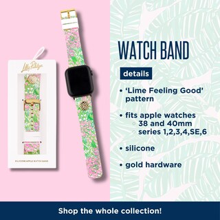 Foto 4 | Correa Lilly Pulitzer para Apple Watch - Venta Internacional